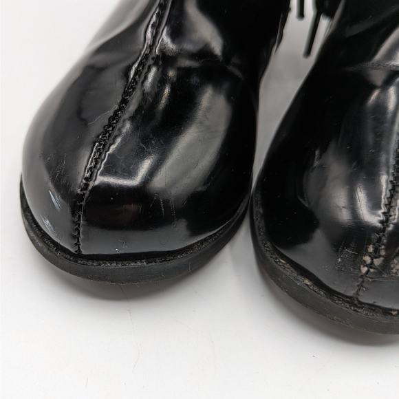 Michael Kors Little Girls Size 6 Lil Winnie Black Half-Calf Boot Toddler - Picture 12 of 15